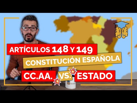 La distribución de competencias en España: artículo 148 y 149 de la Constitución