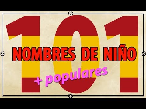 Los nombres masculinos terminados en a más populares en España