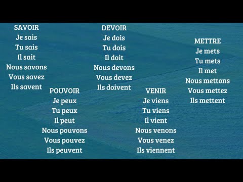 Conoce los 14 verbos de movimiento en francés que debes dominar