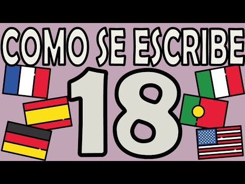 Cómo se representa el número 18 en números romanos