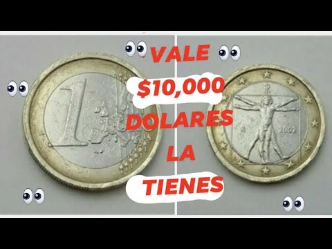 El valor de la moneda de 1 euro con águila de 2002