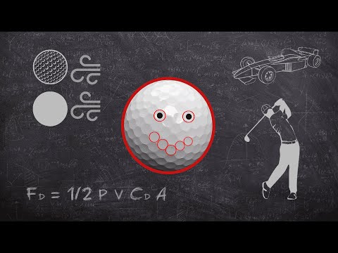 El fascinante enigma de los hoyuelos en una pelota de golf