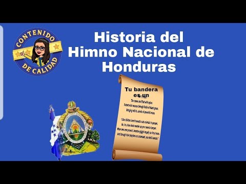 La letra del himno nacional de Honduras: historia y significado.