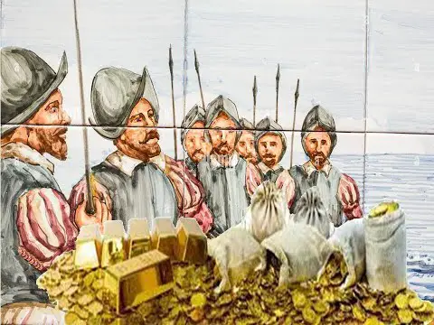 La cantidad de oro que España extrajo de América durante la época colonial