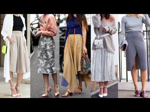 Falda asimétrica: la tendencia de moda en Ibiza