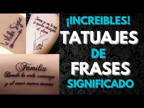 Significados profundos: Palabras ideales para tatuar en tu piel