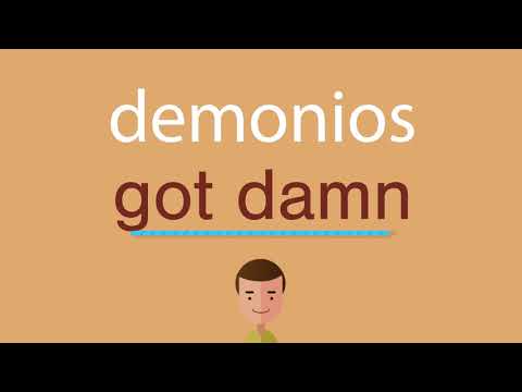 El significado de demonio en inglés.