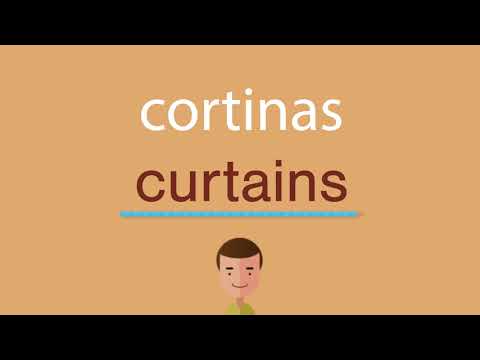 La traducción de cortina al inglés