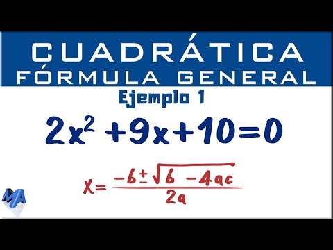 La fórmula de la ecuación de segundo grado: cómo resolver polinomios cuadráticos