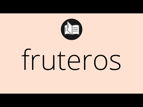 El significado de frutero en inglés: vocabulario útil.