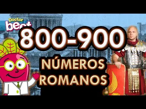 Cómo se representa el número 800 en números romanos