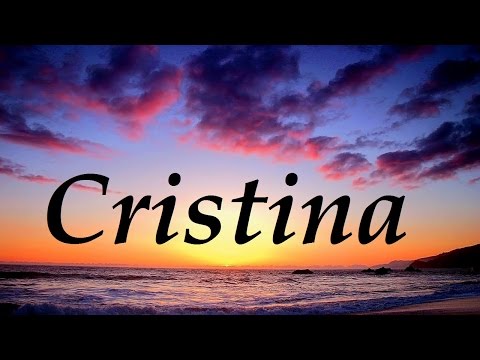 El significado detrás del nombre Cristina