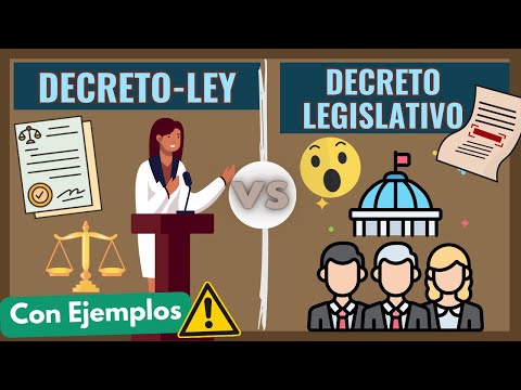 Diferencia entre decreto legislativo y decreto ley: Todo lo que necesitas saber en 2024