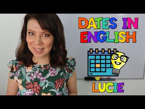 Cómo escribir las fechas en inglés correctamente