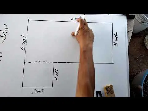 El cálculo de metros cuadrados en un área determinada