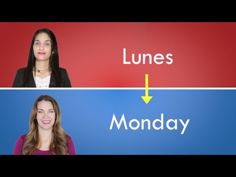Aprende los nombres de los meses y días de la semana en inglés
