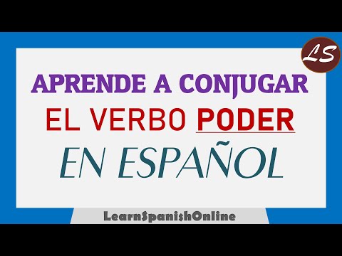 Los diferentes tipos de conjugación del verbo poder en español