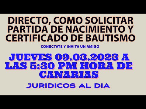 La importancia de la partida de bautismo y el registro civil en España