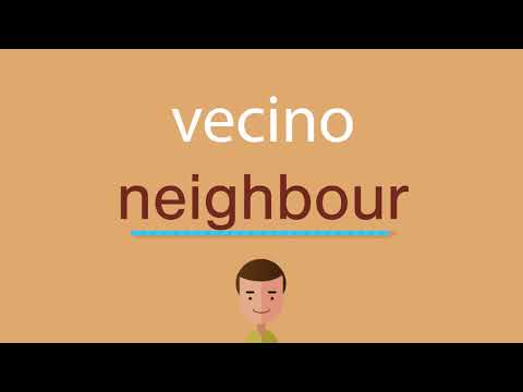 Cómo se dice vecino en inglés