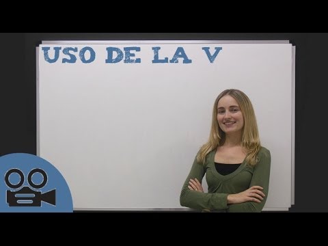 Reglas ortográficas: Palabras que empiezan con v en español