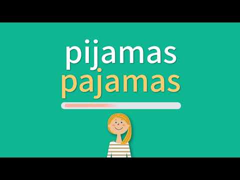 La traducción de pijama al inglés