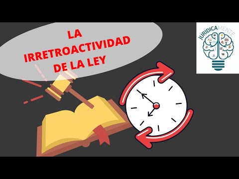 El principio de irretroactividad de la ley: concepto y aplicaciones en el derecho español.