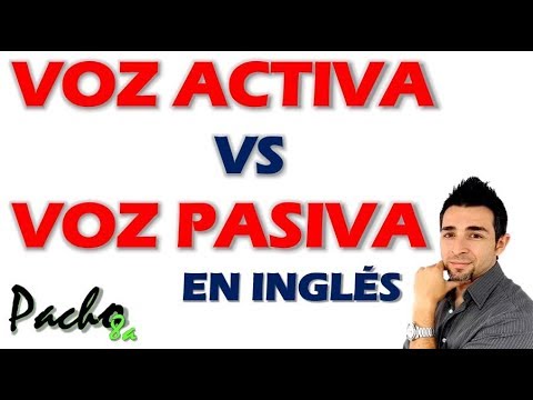 La diferencia entre voz pasiva y activa del verbo