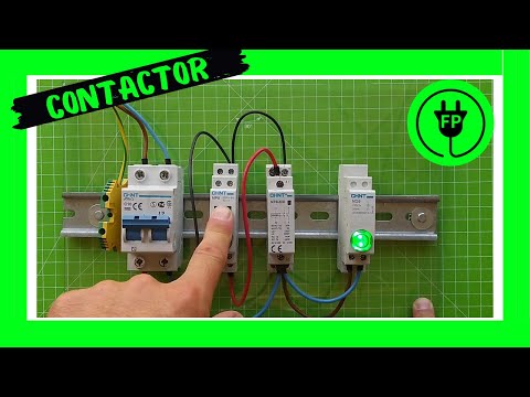 Contactor eléctrico: cómo funciona y sus aplicaciones en instalaciones eléctricas.