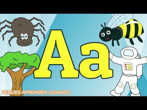 El abecedario en español: todas las letras en minúsculas y mayúsculas