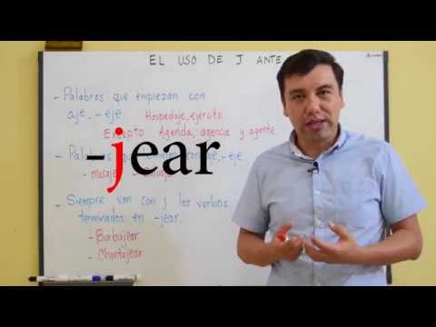 Explora las palabras en español que terminan en j