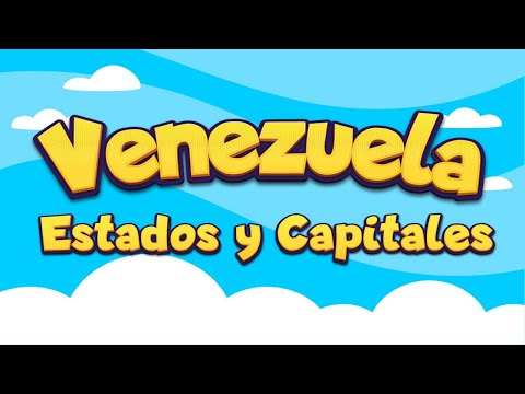 Los estados de Venezuela y sus capitales en 2024.
