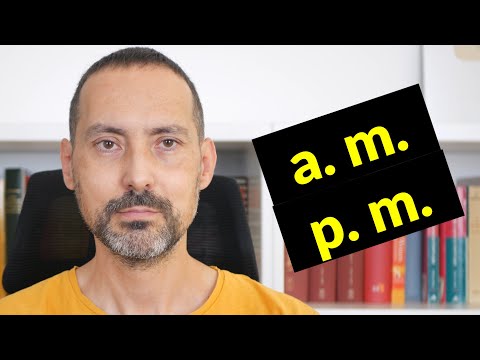 ¿Qué significan AM y PM en la hora?