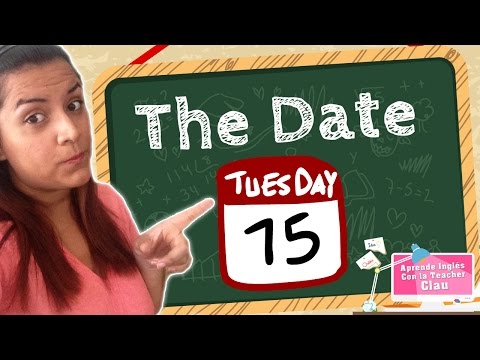 Cómo escribir la fecha en inglés correctamente