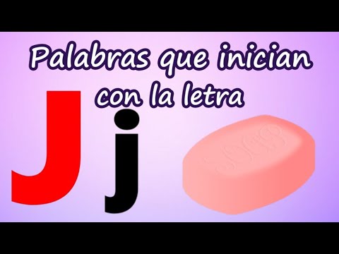 Las palabras en español que terminan con la letra j
