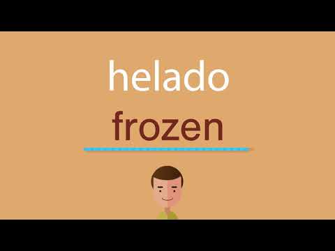 Cómo se escribe helado en inglés: la respuesta definitiva