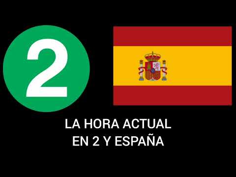 La hora actual en España en 2024