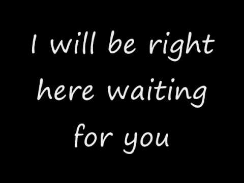 La emotiva letra de Right Here Waiting de Richard Marx