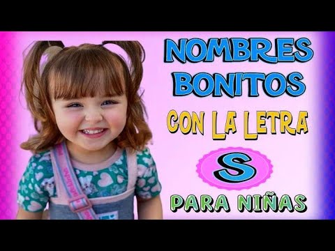 Nombres de mujer con la letra s en español