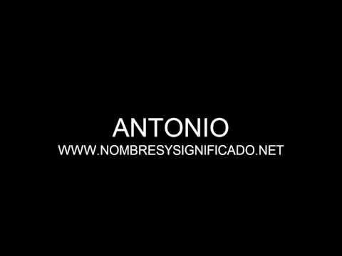 El origen histórico del nombre Antonio