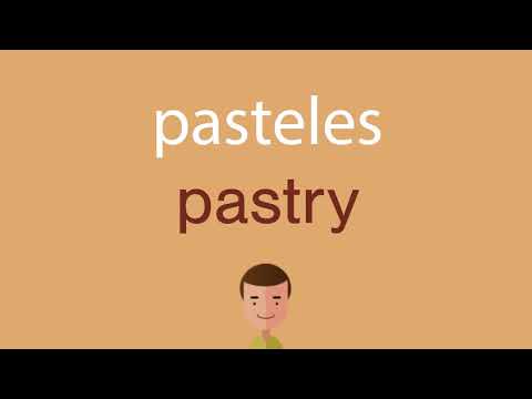 La traducción de pastelito al inglés