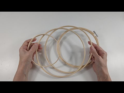 El arte de crear aros con una vara flexible de madera