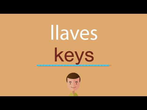 Cómo se dice llaves en inglés