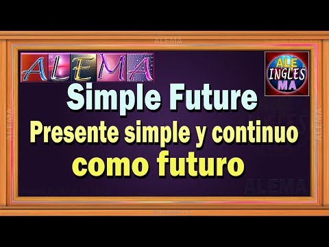 El uso del Presente Simple para expresar el futuro en inglés