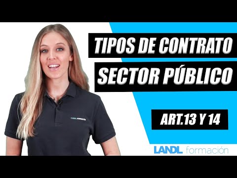 Los contratos del sector público: concepto y clases explicados de forma detallada