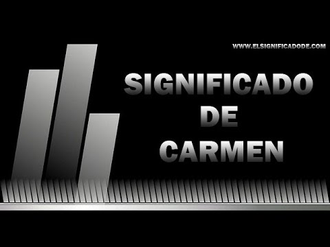 El significado del nombre Carmen: origen y simbolismo