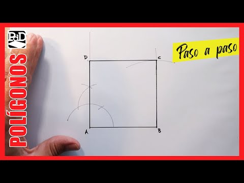 El método sencillo para trazar un cuadrado con solo tres líneas