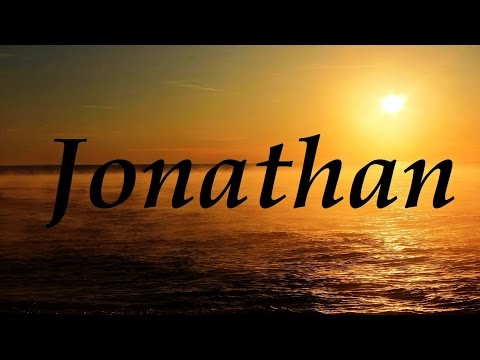 La forma correcta de escribir Jonathan en español