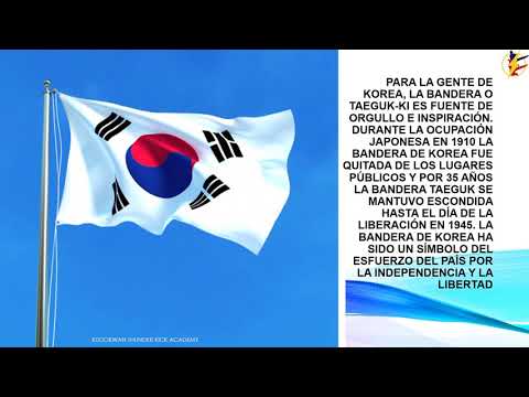 El significado detrás de la bandera de Corea del Sur: un símbolo de unidad y esperanza