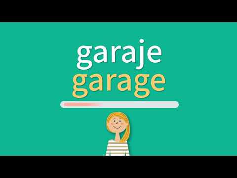 El significado de garaje en inglés: ¿Cómo se escribe?