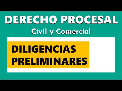 Guía completa sobre las diligencias preliminares en el proceso civil en España